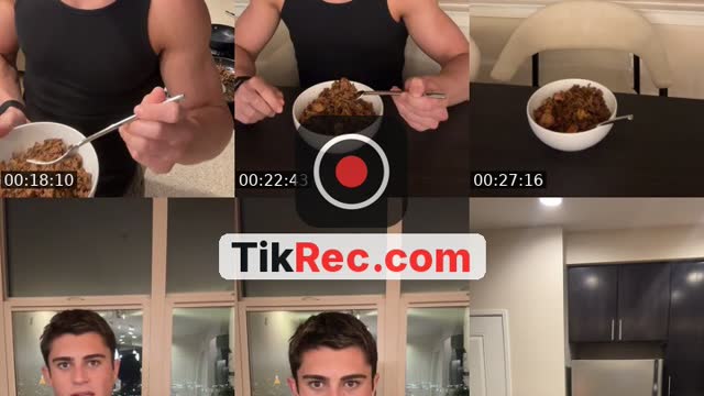 TikTok live: We’re back + dinner by @jakepfitness