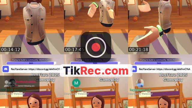 TikTok live: Playing RecFlare by @ratakataa