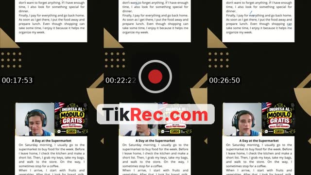TikTok live: Aprende inglés conmigo by @jodreingles