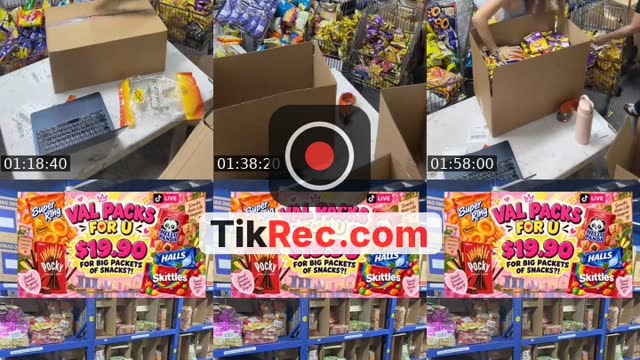 TikTok live: VAL PACKS FOR U TDY! by @alivebutdieded