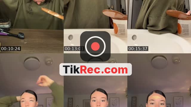 TikTok live: Grwm for work by @ewwanewman
