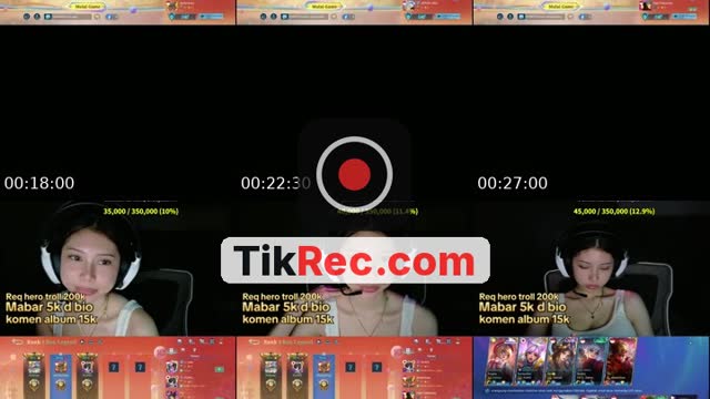 TikTok live: MABARR by @aldinapratiwiii