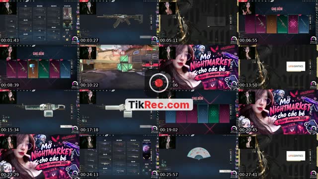 TikTok live: Mở nightmarket hoaiii by @atherian_214