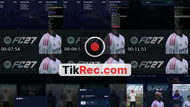 TikTok live: FC27 OUT NOW! by @8figwhaledotsol