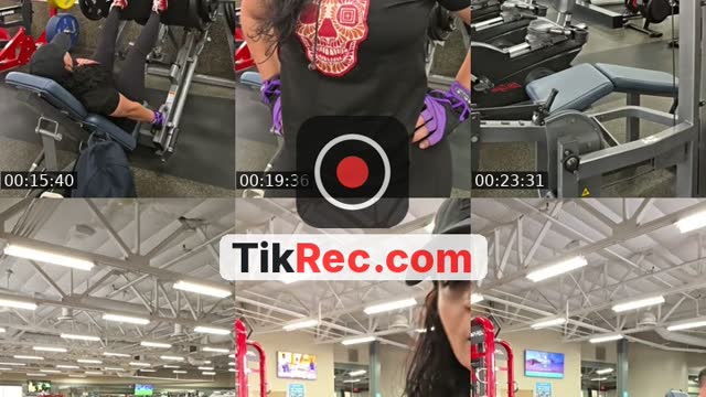 TikTok live: workout with me 😜 by @fit_mom2929