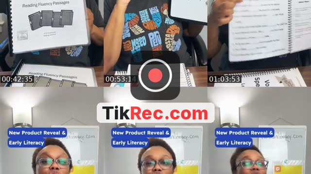 TikTok live: Early Literacy by @faithinliteracy