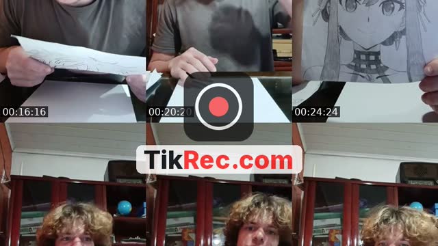 TikTok live: desenhando e conversando by @samuel_weber07