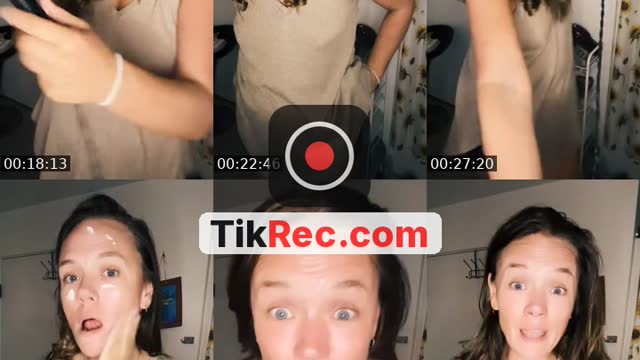 TikTok live: Get ready with me 💜😘 by @magnificent__meg