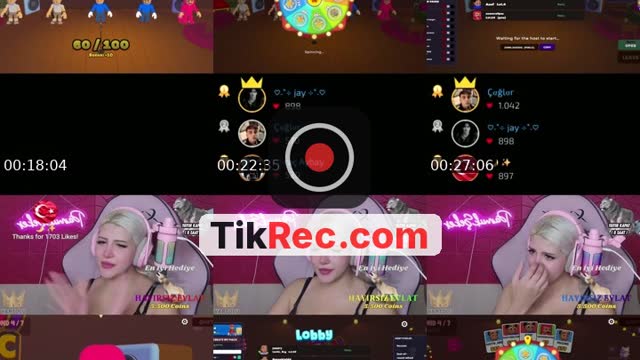 TikTok live: Aslanlar kaplanlar by @pamuksekerlla