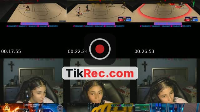 TikTok live: NBA2K27 FEMALE GUARD AND BIG by @lrealshantil
