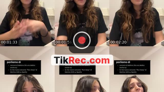 canzoni al telefono live - @martinacaragrilli
