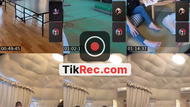 TikTok live: グランピング by @micchan_0725