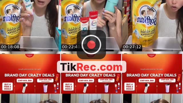 TikTok live: Janice x Colgate by @msparkraeah