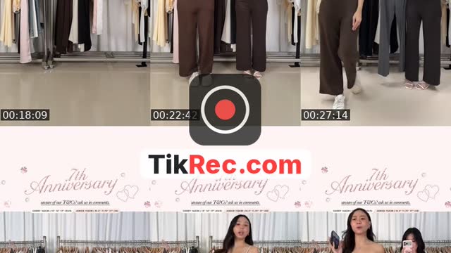 TikTok live: 7th Anniversary 💗 by @thestylesoiree