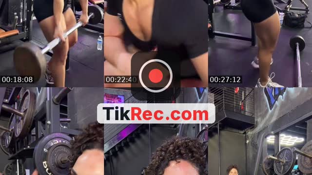 TikTok live: Hamstring workout 💎 by @boominbodbyshadia
