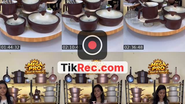 TikTok live: Mega live oferta jogo de panelas by @jennifer_stefany98