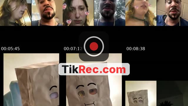 TikTok live: chillin by @garbage.bag.girl