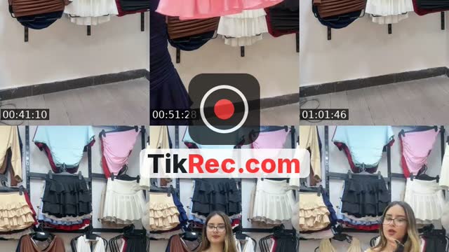 TikTok live: Vestidos de fiesta 🥳 by @chikarella