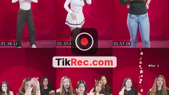 TikTok live: VEN DIVIERTETE CON NOSOTRAS! by @girl_dancewow