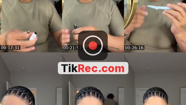TikTok live: back homeeee by @shesddie