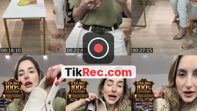 TikTok live: Moda feminina e couro legítimo by @agnesdaltoe