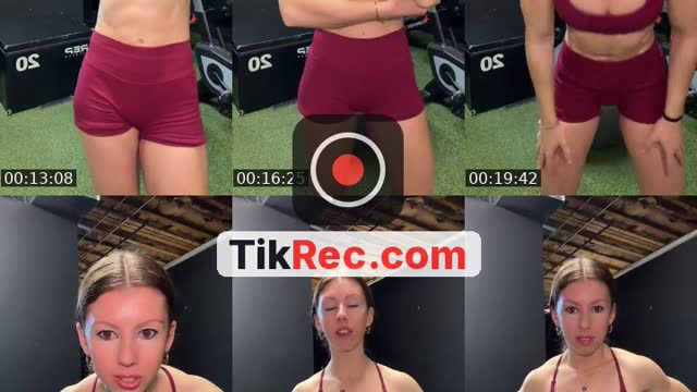 TikTok live: Post workout live! by @rachfittt