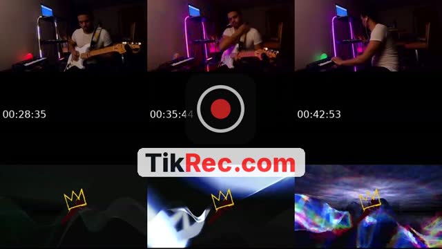 TikTok live: music improv stream by @freestyleking_app