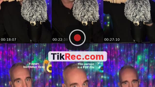 TikTok live: ASMR to Relax by @tomwhoasmr