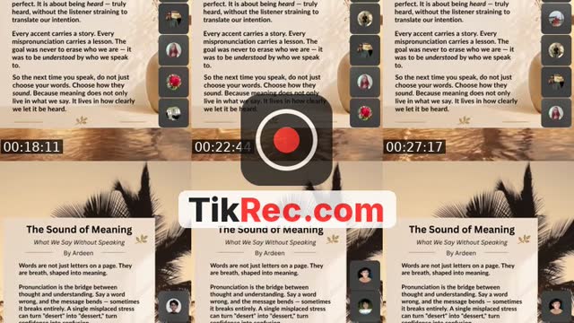 TikTok live: Reading with Ardeen by @d.12eal_me