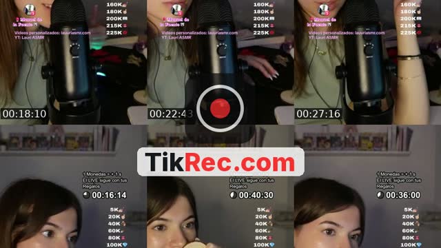 TikTok live: ASMR para DORMIR by @lauuriasmr