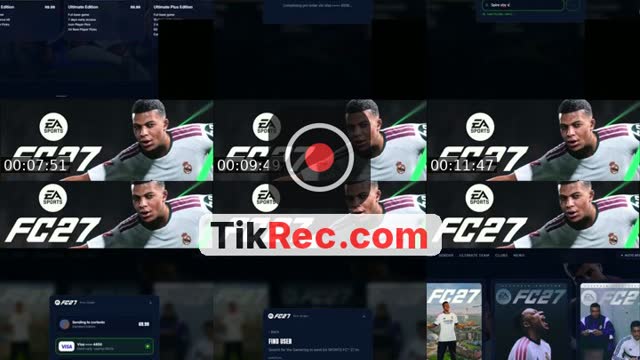 TikTok live: FC27 Finally! by @doshbloxlive