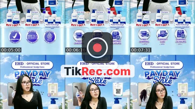 TikTok live: PAYDAY SALE UP TO 70% by @ehdofficialindonesia