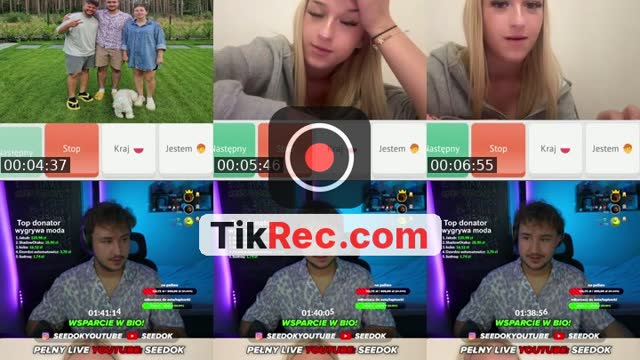TikTok live: Ome.tv 18+ (Montażysta Jawora) by @seedok_youtube2