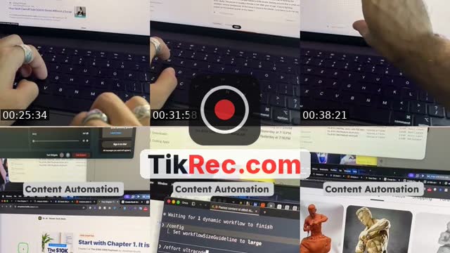 TikTok live: Content Automation by @imjonathanacuna