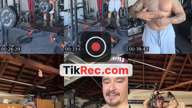 TikTok live: DM for other socials🫡 by @db_fitness5