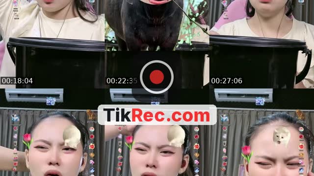 TikTok live: ember muntah R by @mika0_59