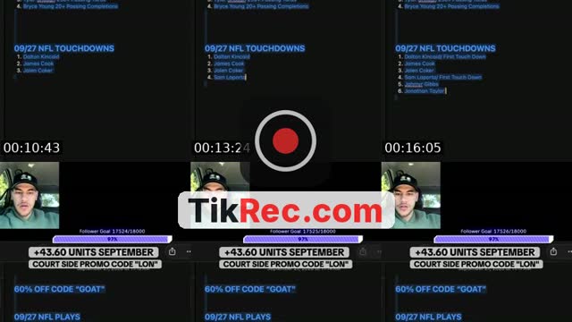 TikTok live: MLB/CFB TALK by @parlaylon