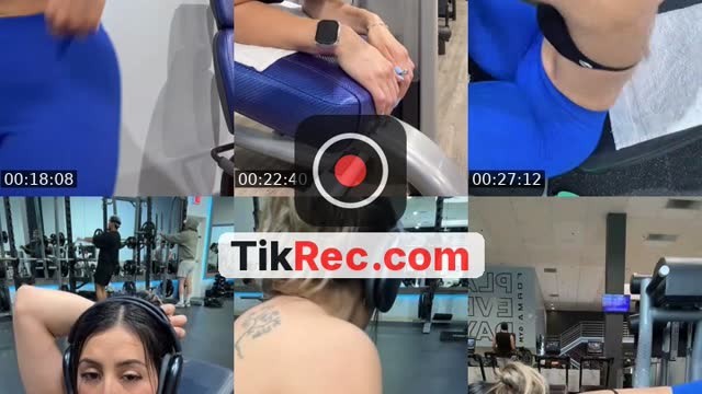 TikTok live: Leg day by @michelleopolis