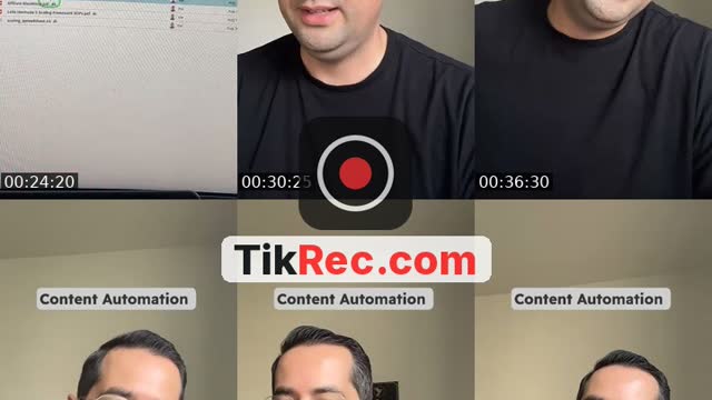 TikTok live: Content Automation by @imjonathanacuna