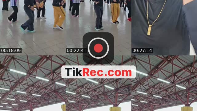 TikTok live: aerodance by @azza.ana