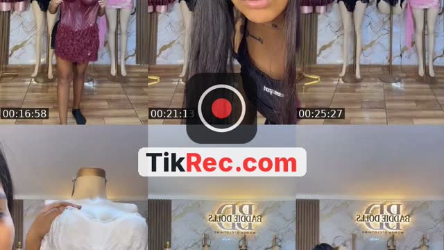 @baddiedollsoficial TikTok live
