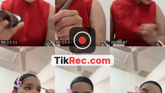 TikTok live: Grwm😣 by @yuix._zz