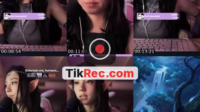 TikTok live: Welcome to the Realm! by @sashimielf