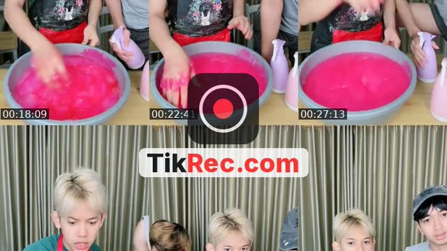 TikTok live: Slime Pink Super Megalodon‼️ by @anggapamungkas_44