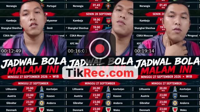 TikTok live: akun BM30 ,bahas bahas bola by @bm205301