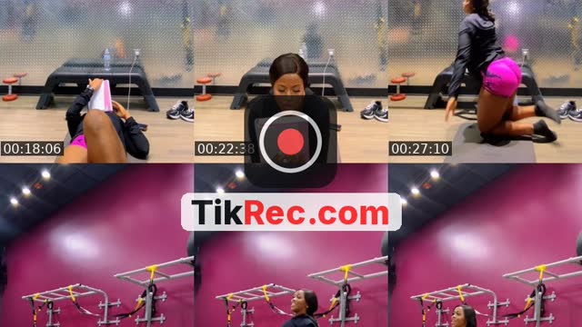TikTok live: Gym by @amayaeagle3