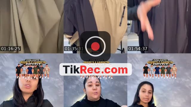 TikTok live: Conjunto Dry fit masculino by @renataoliveiras7
