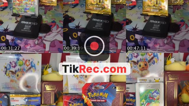TikTok live: Pokemon Auction by @payray123