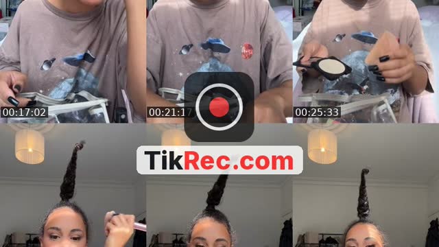 TikTok live: grwm by @essiiofficial