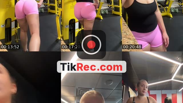 TikTok live: gym🏋️‍♀️😘 by @kamylagarcia_
